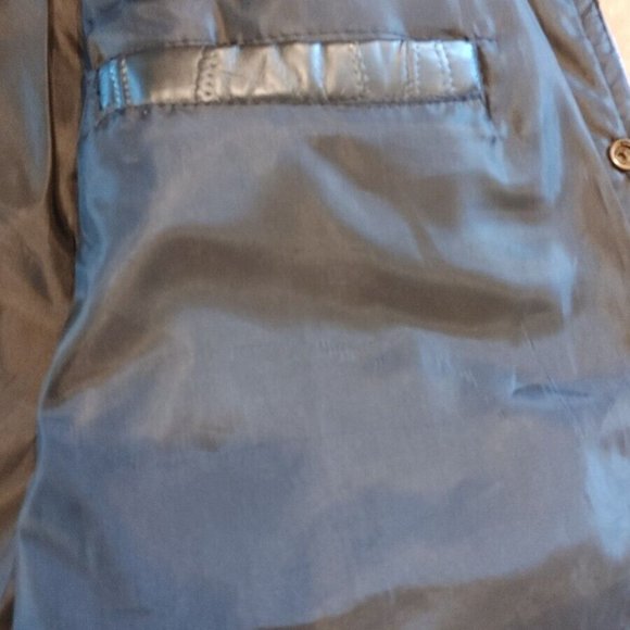 Duke Haband Vintage Patchwork Vest Men's LARGE Leather Black Motorcycle Riding - Picture 5 of 6